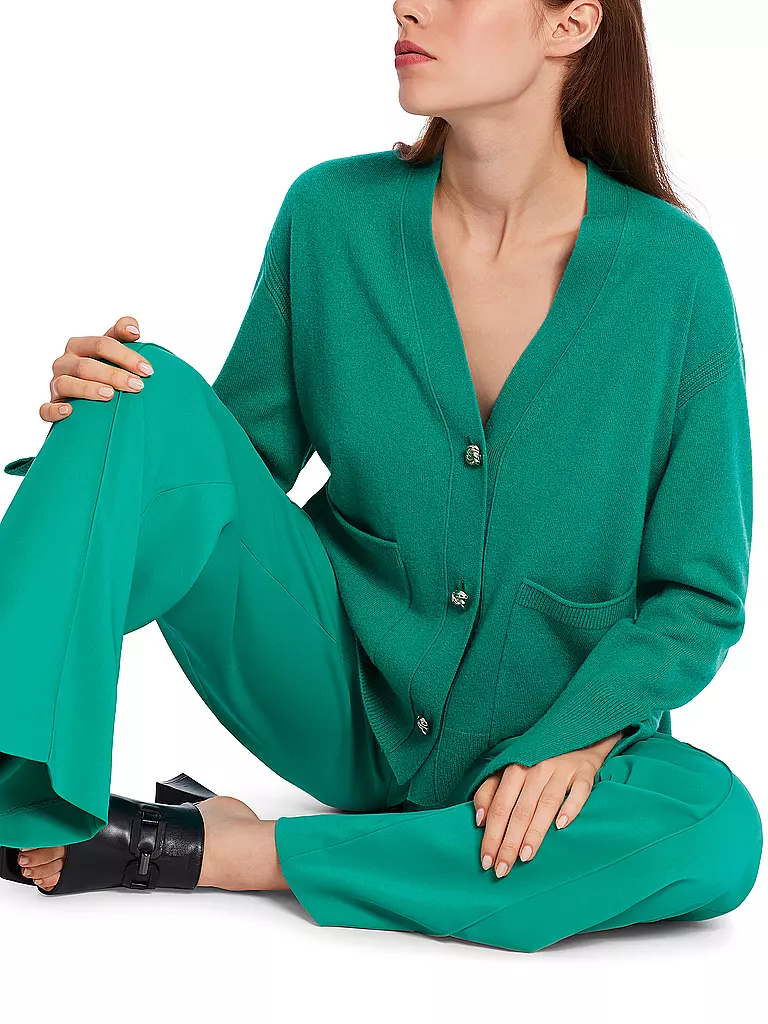 MARC CAIN Cardigan grün