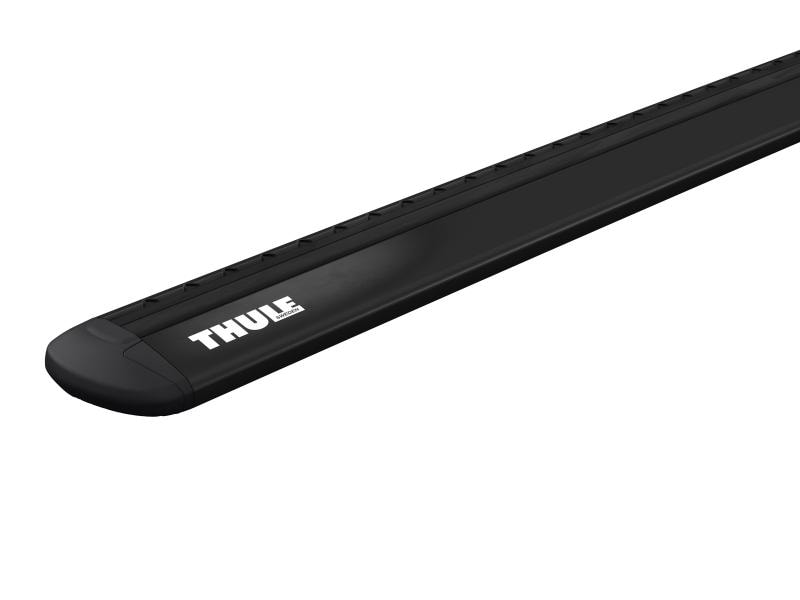 Thule Lastenträger WingBar Evo 108 cm, Schwarz, 2 Stk. Aerodynamische Laststrebe