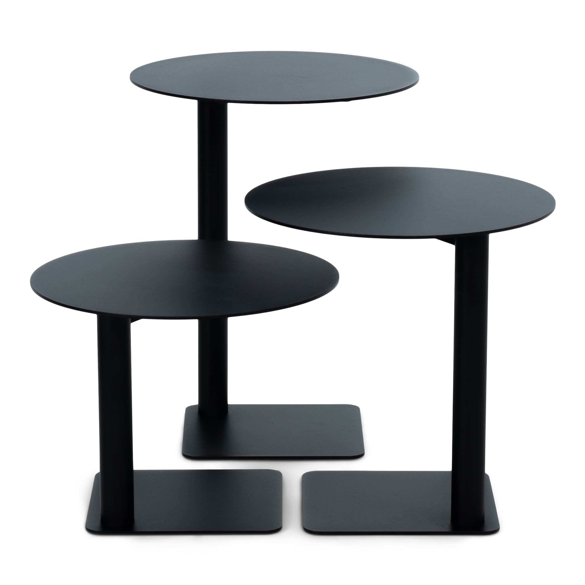 Spinder Design bijzettafel Sunny 40 - Zwart - Ã 40