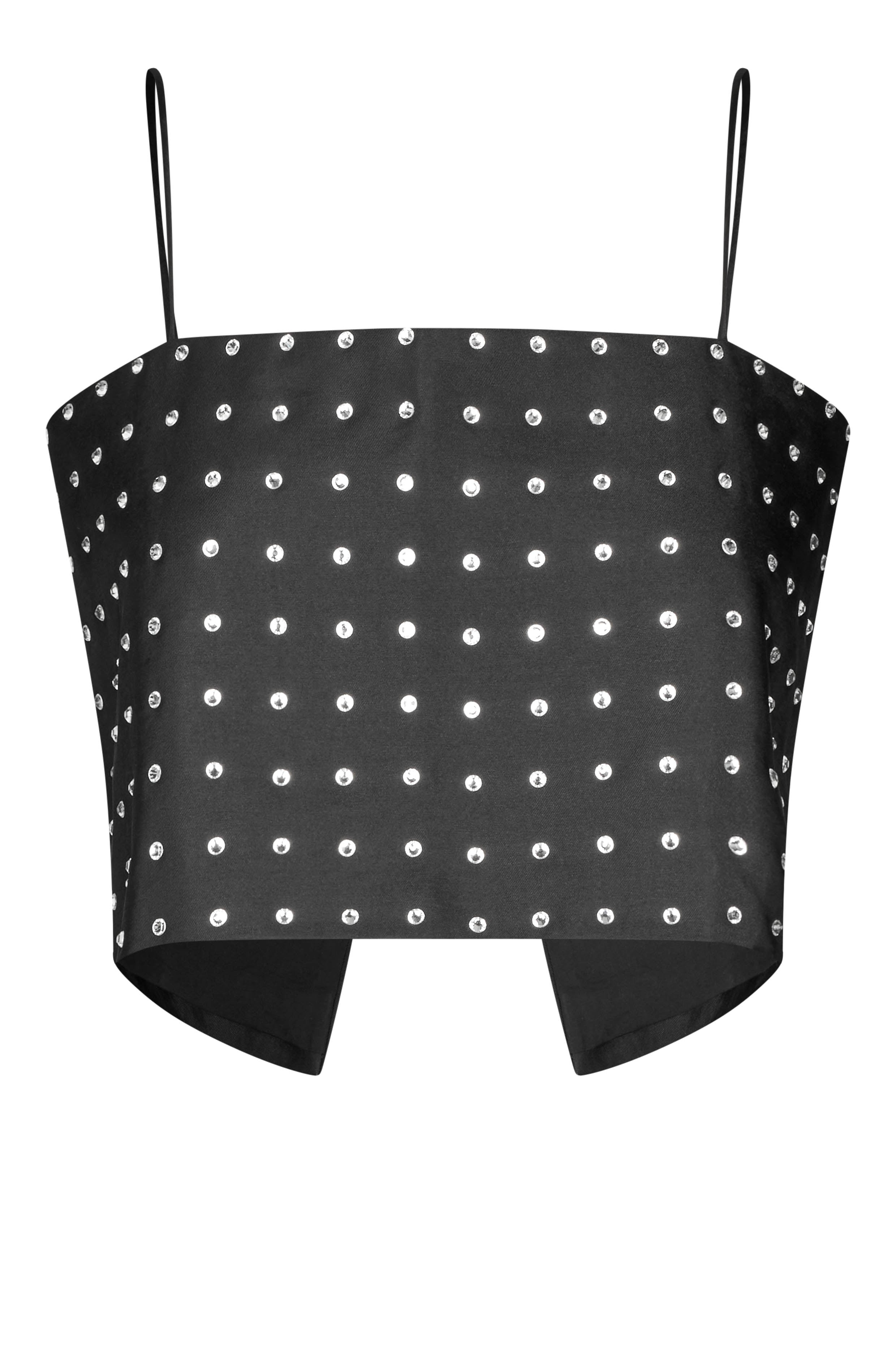 Second Female  Elegance top - sort