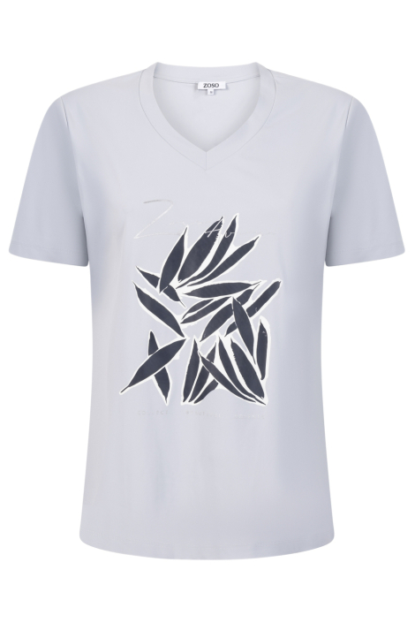 Zoso grijze dames t-shirt