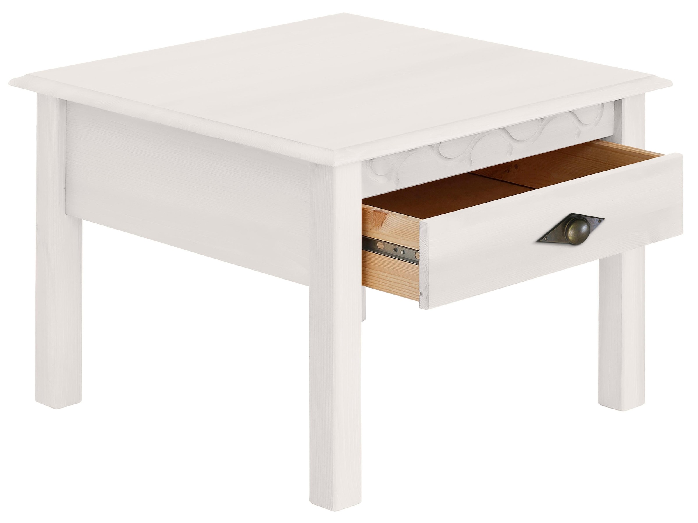 Home affaire Couchtisch »Laura, TOPSELLER!« Couchtisch, Wohnzimmertisch, OTTOs Choice,  60/60 cm, mit einer Schublade, zusätzlicher Stauraum
