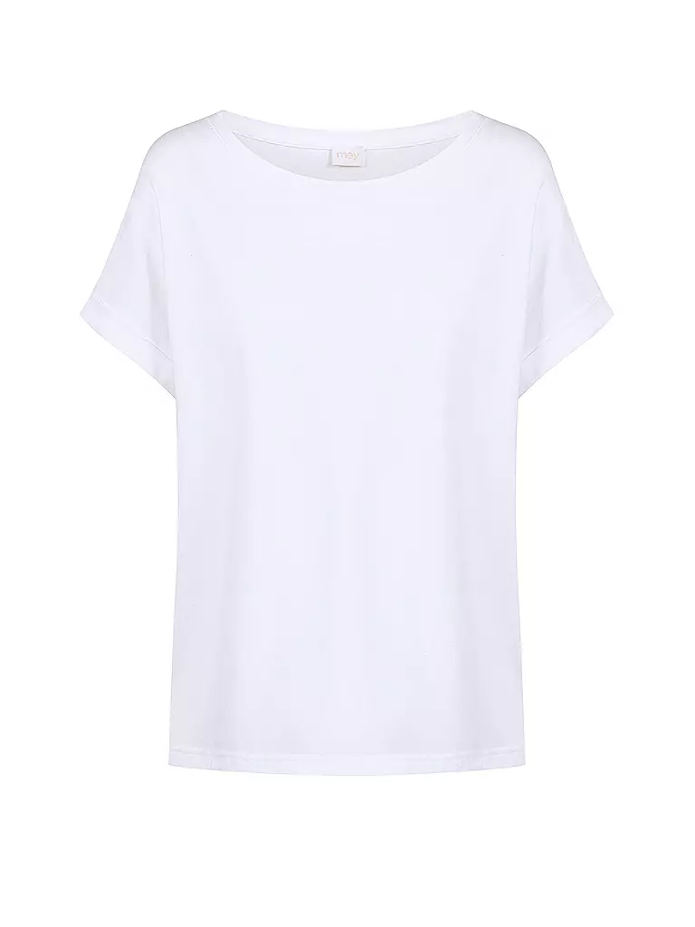 MEY Loungewear T-Shirt TABITA weiss