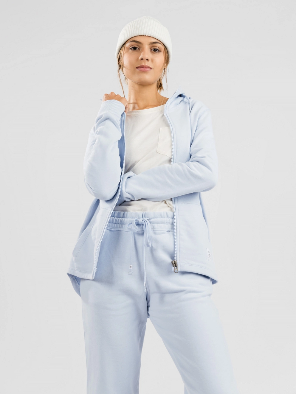 Kazane Revena Naturals Zip Hoodie ficus 19