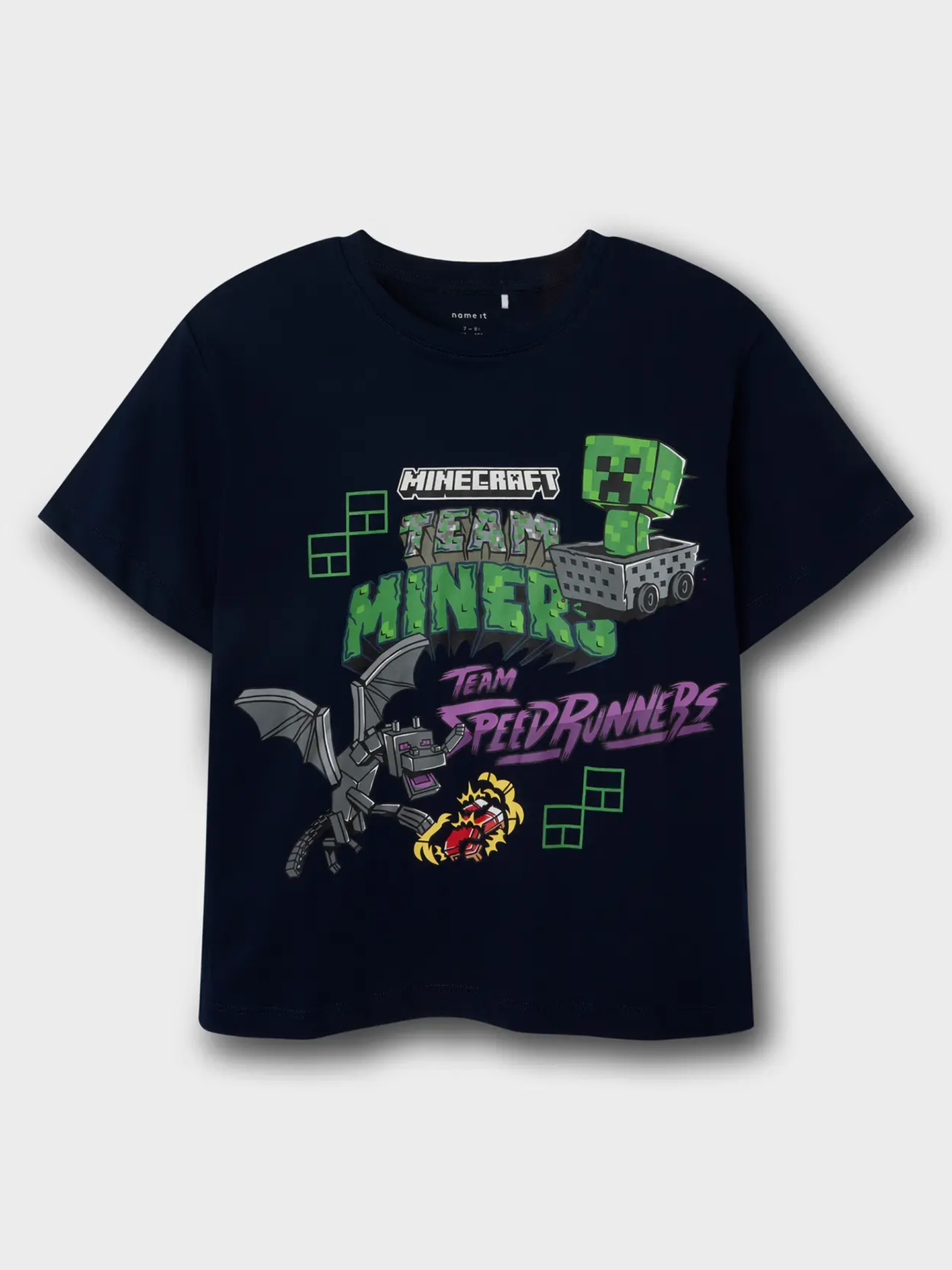 Jahi Minecraft Short Sleeve Top