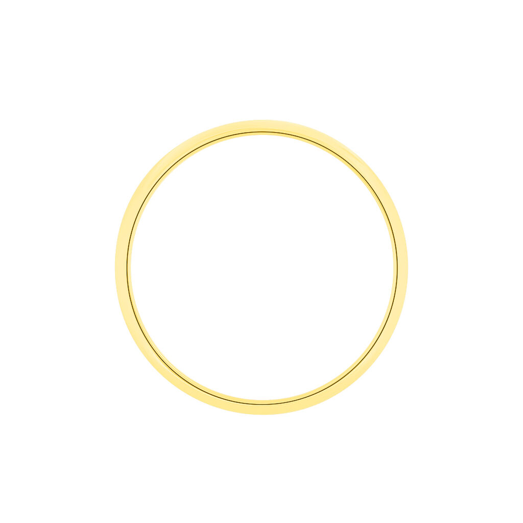 Alliance Aphroditia Ruban Plat Or Jaune