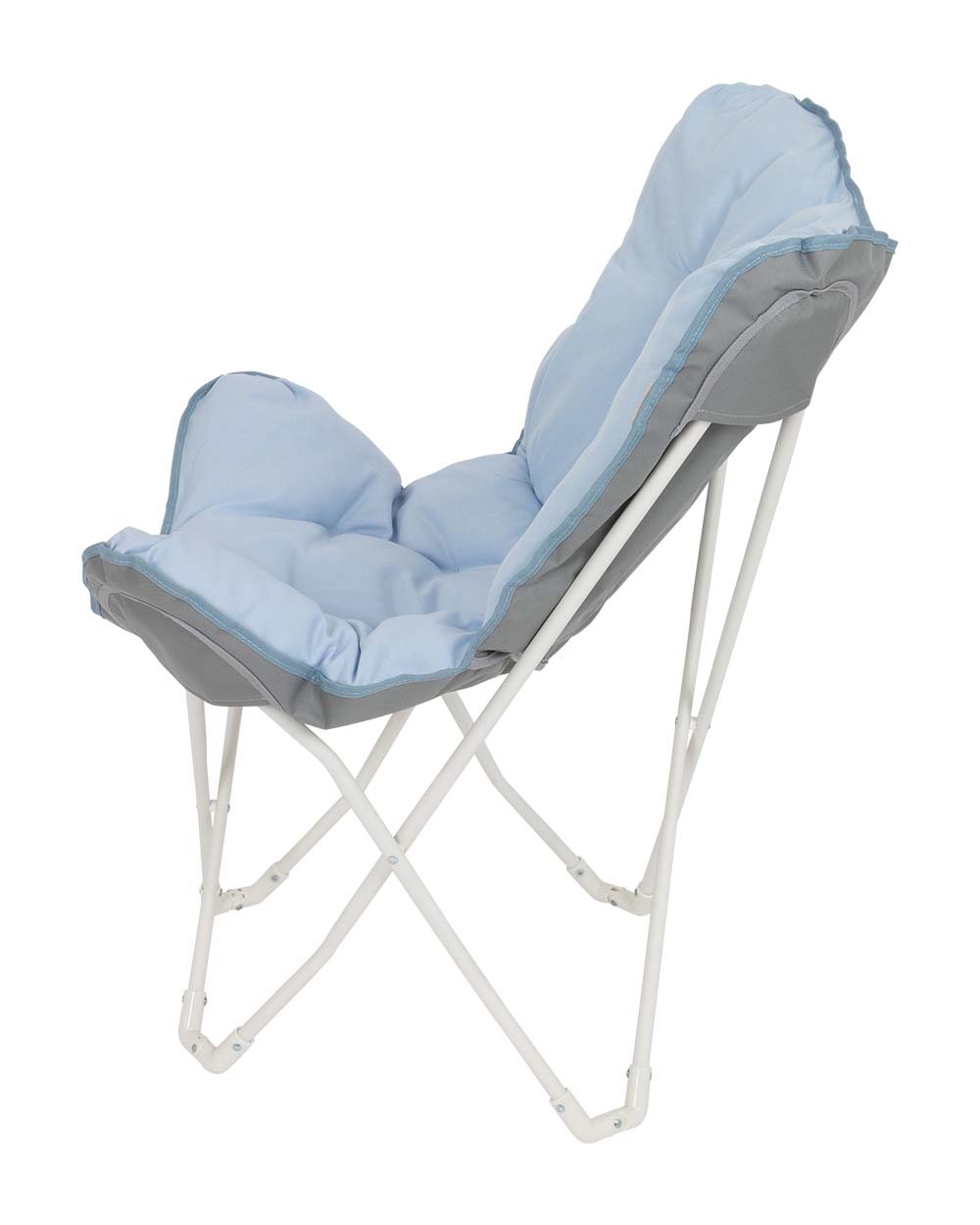Bo-Camp Pastel collection Murat vlinderstoel - Blue