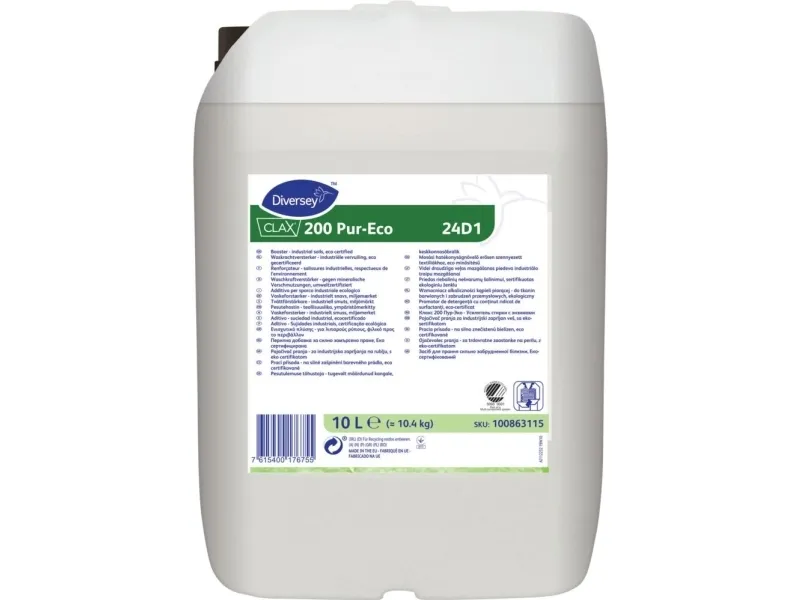 Clax 200 G 24D1 - Biologisk vaskemiddel - væske - dunk - 10 L - professionel - maskinklar - koncentreret