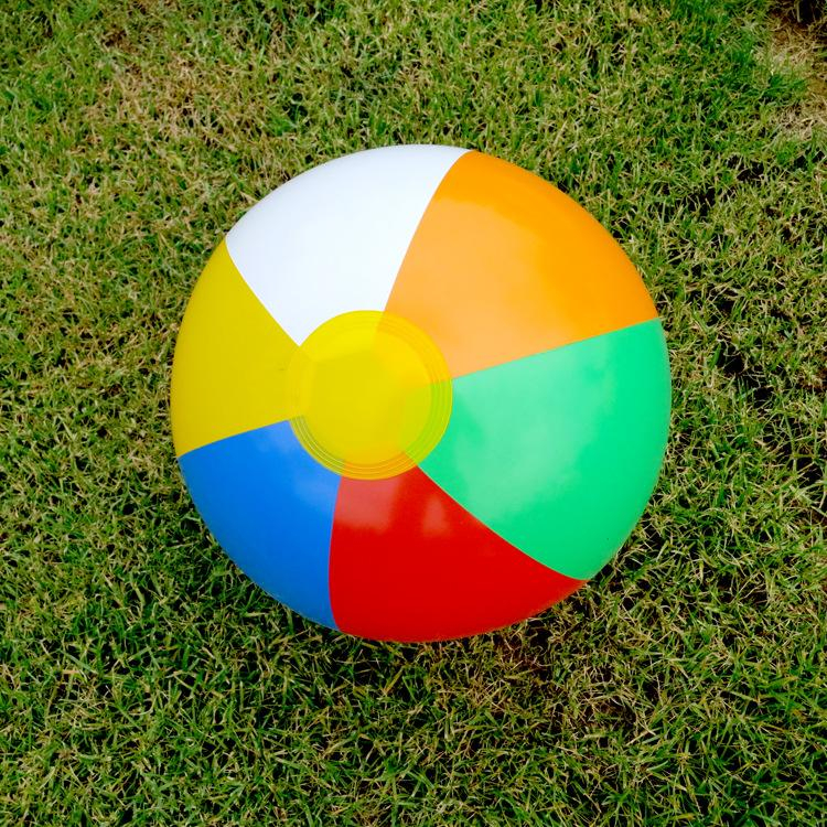 (3er Set) Ø27/30/36cm Aufblasbarer Wasser Ball Bade Spielzeug - Bunt