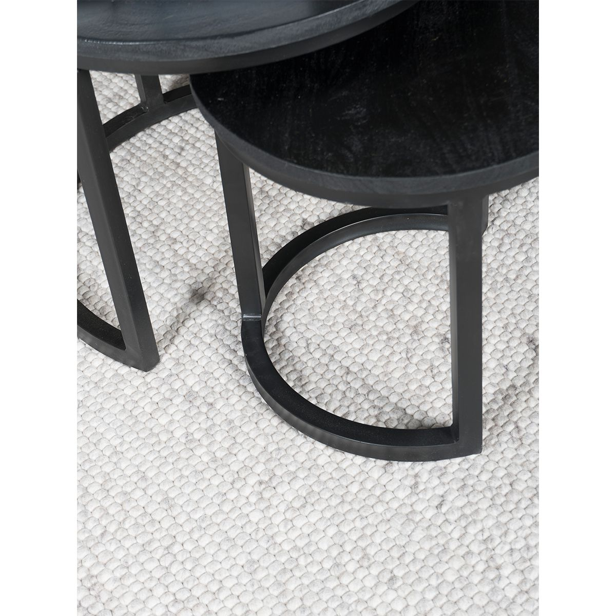 Salontafel Erjan Zwart - Set van 3