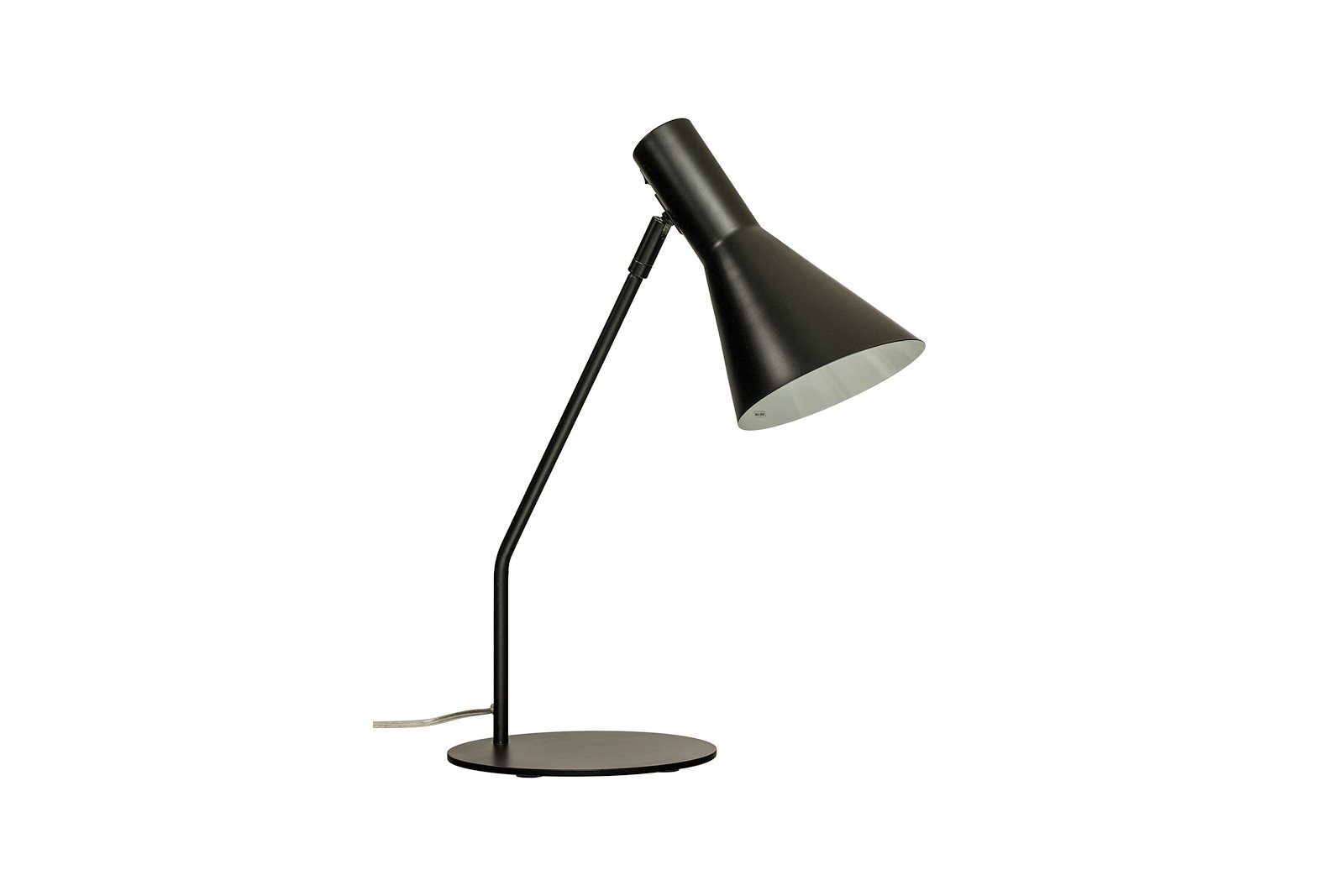 Ceres bordlampe Sort med ledning og bryter E27 max 40W