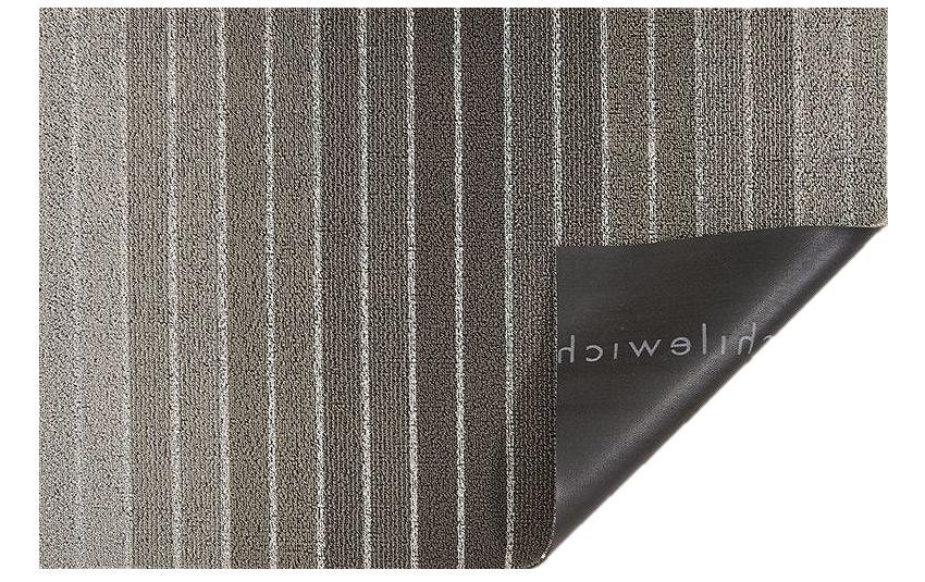 Fussmatte Block Stripe 46 cm x 71 cm, Mehrfarbig/TaupeFussmatte