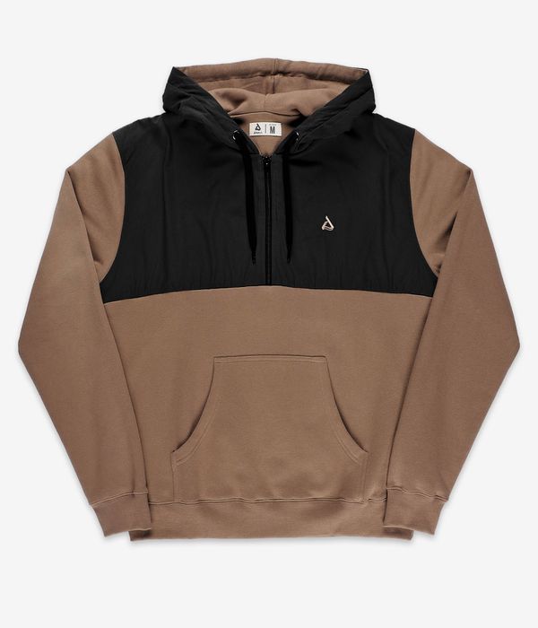 Anuell Splendor Half Zip Hoodie (black almond)