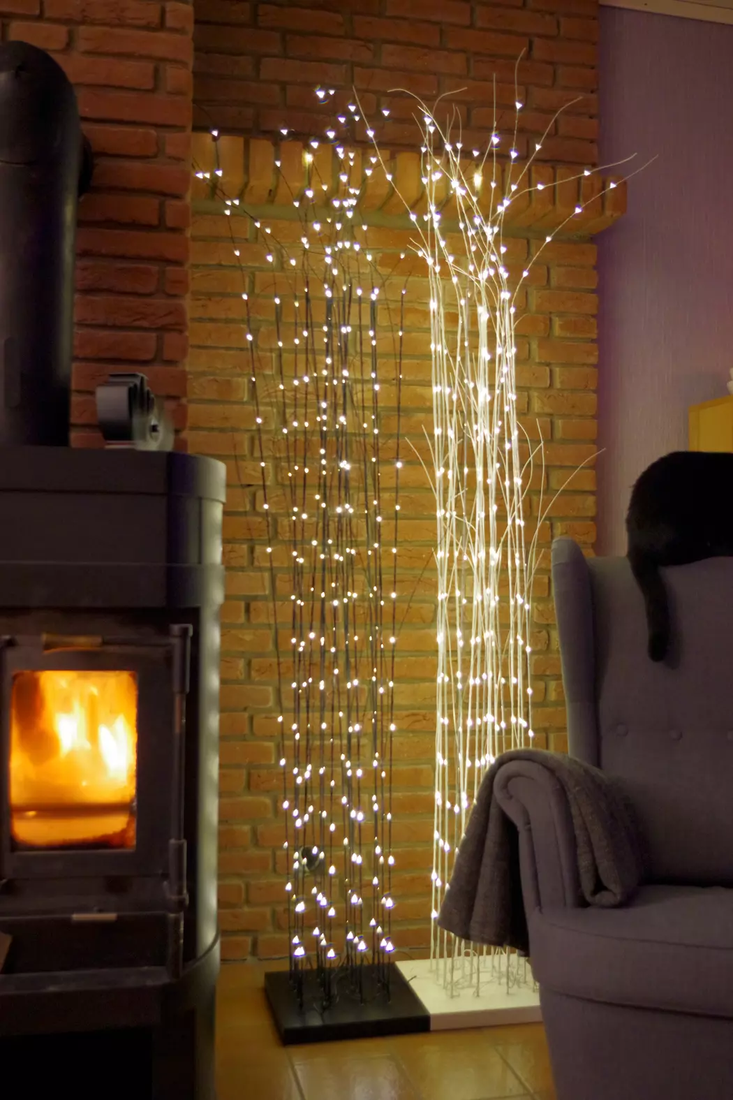 LED-Stehlampe Weidewand