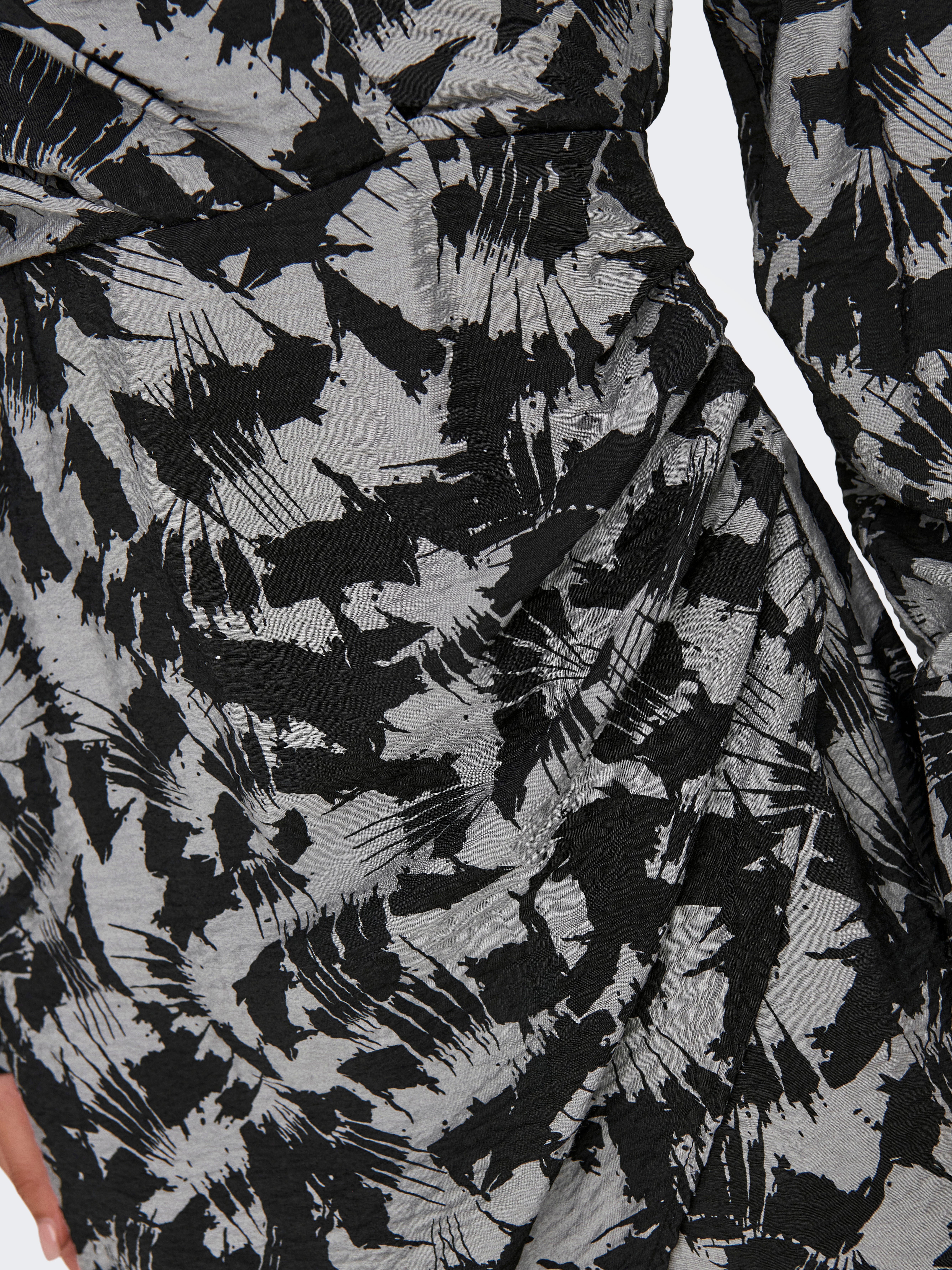 JDYLINE Kurzes Kleid Ultimate Grey