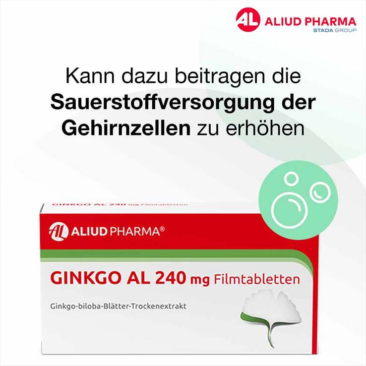 Ginkgo AL 240 mg Filmtabletten, 2x120 St