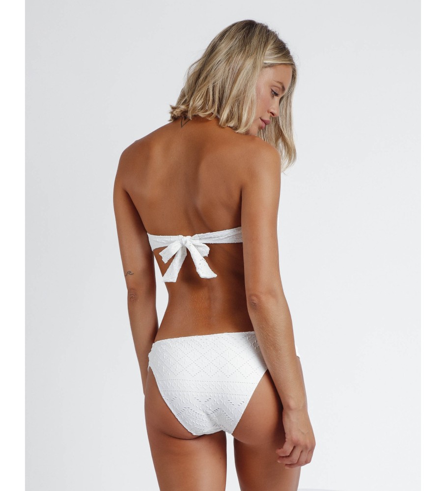Admas Biquíni Bandeau Costa Bella branco
