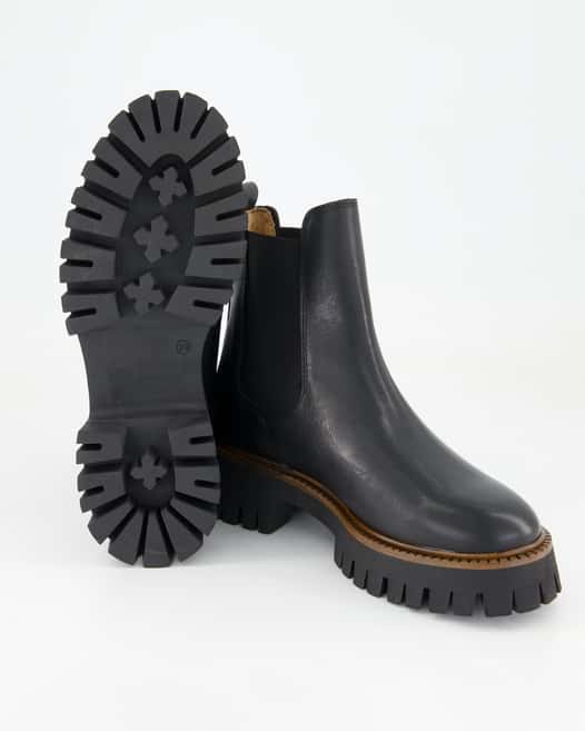 Zahira A8780-01 Chelsea Boots in Schwarz