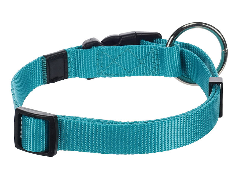 Flamingo Ziggi Turquoise halsband - XXS