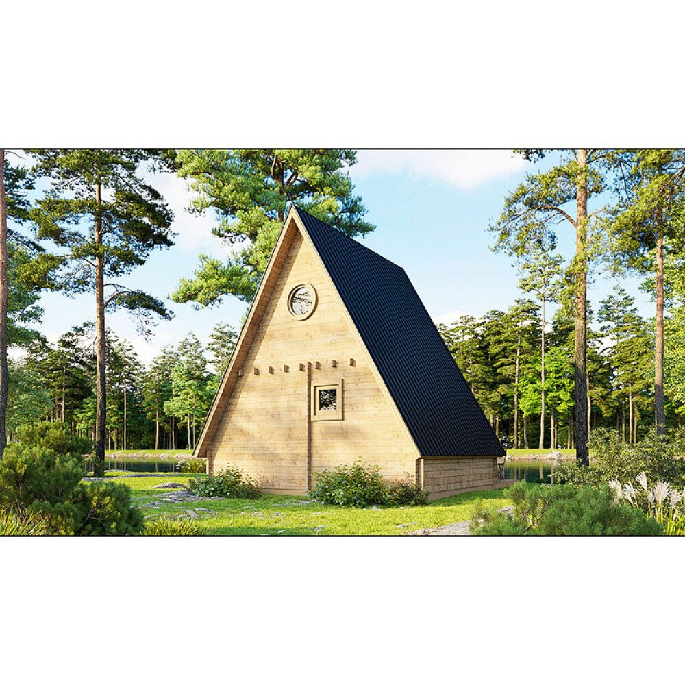 HYTTE JM STUGOR TIPI TRETYKKELSE 44MM 20M²