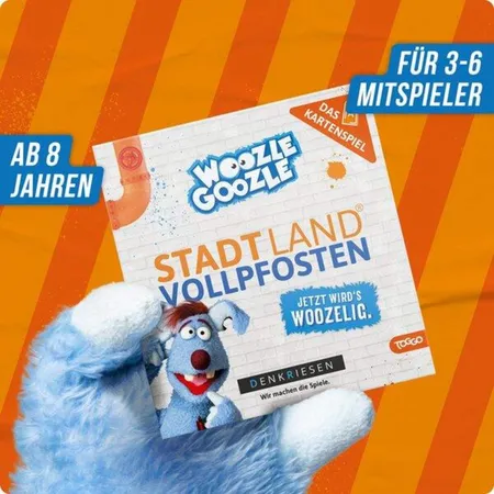 Denkriesen Stadt Land Vollpfosten - Woozle Goozle Edition