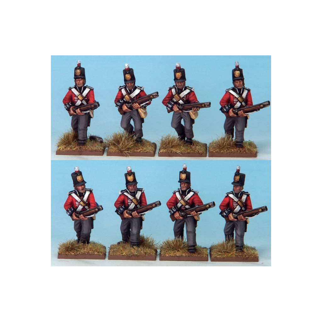Mousquets & Tomahawks : Infanterie Régulière Britannique Guerre de 1812