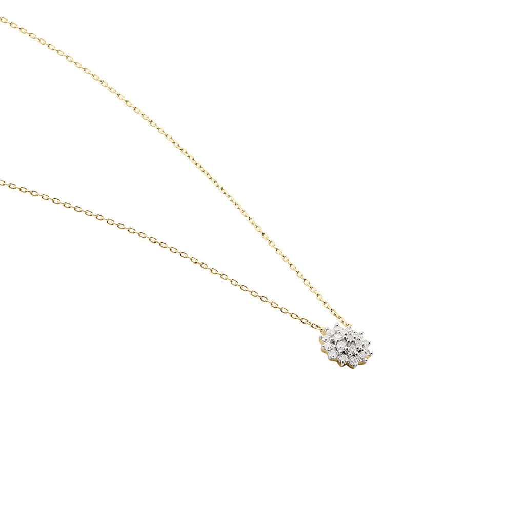 Collier Barbriar Or Jaune Diamant