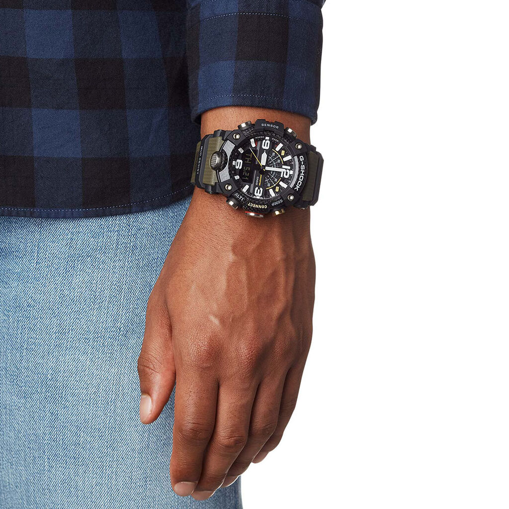 Montre Hybride Casio G-shock Mudmaster Noir