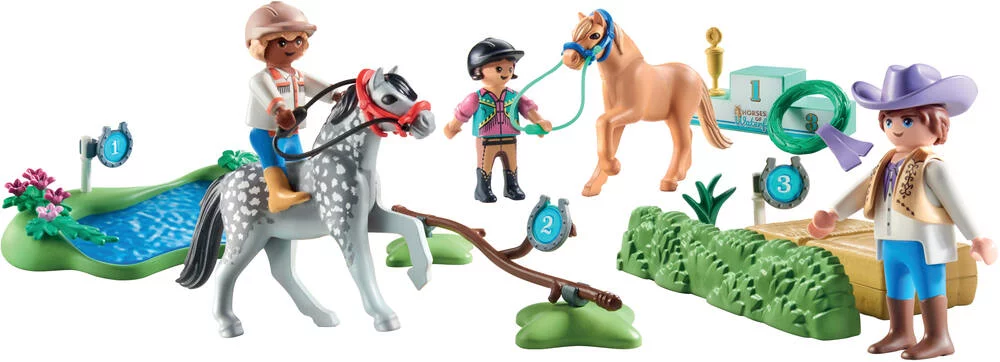 CAVALIERS PONEYS ET SAUT D'OBSTACLES - 71495