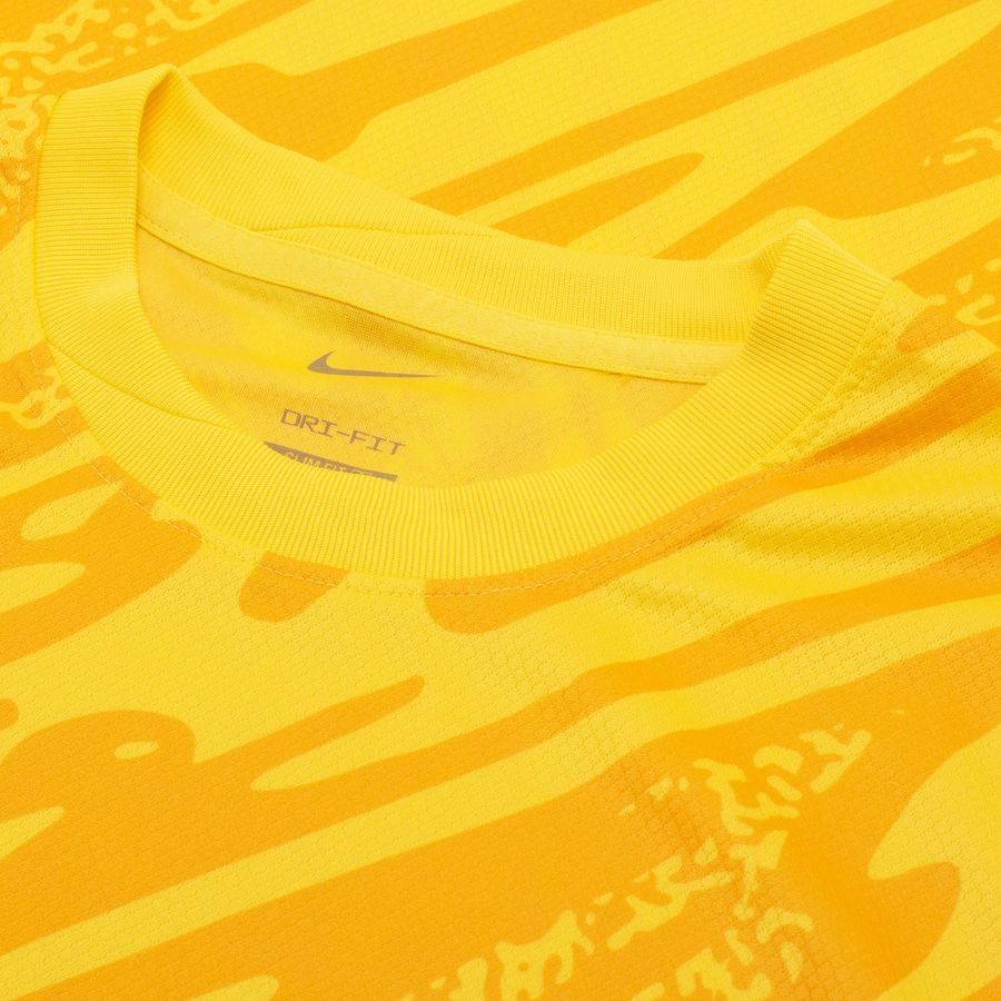 Nike Maillot de Gardien Dri-FIT Gardien V Manches Longues - Jaune/Jaune Doré/Noir