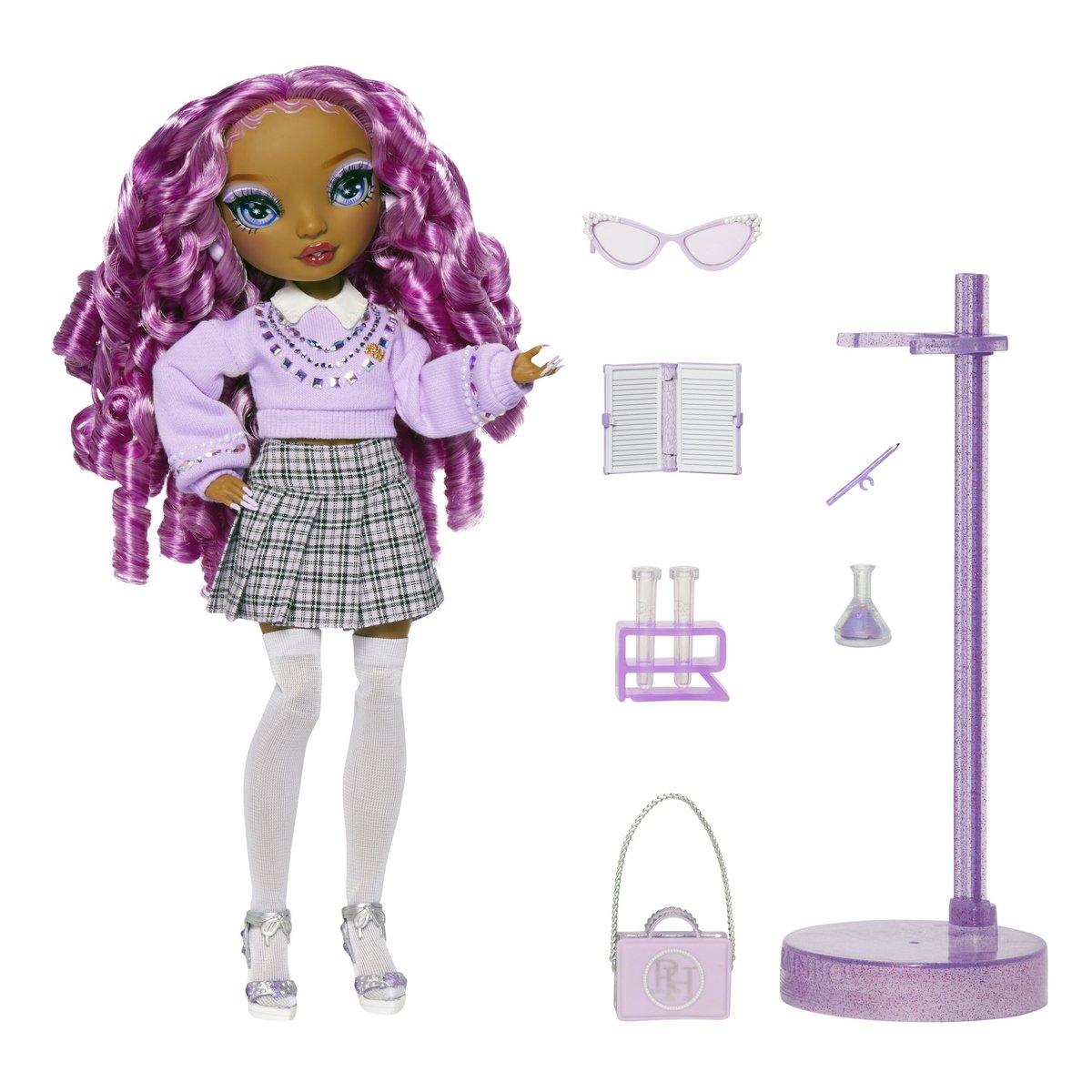 Rainbow High poupée New friends Lilac Lane