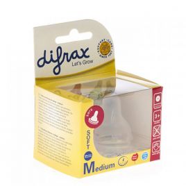 Difrax Flesspeen zacht medium kers