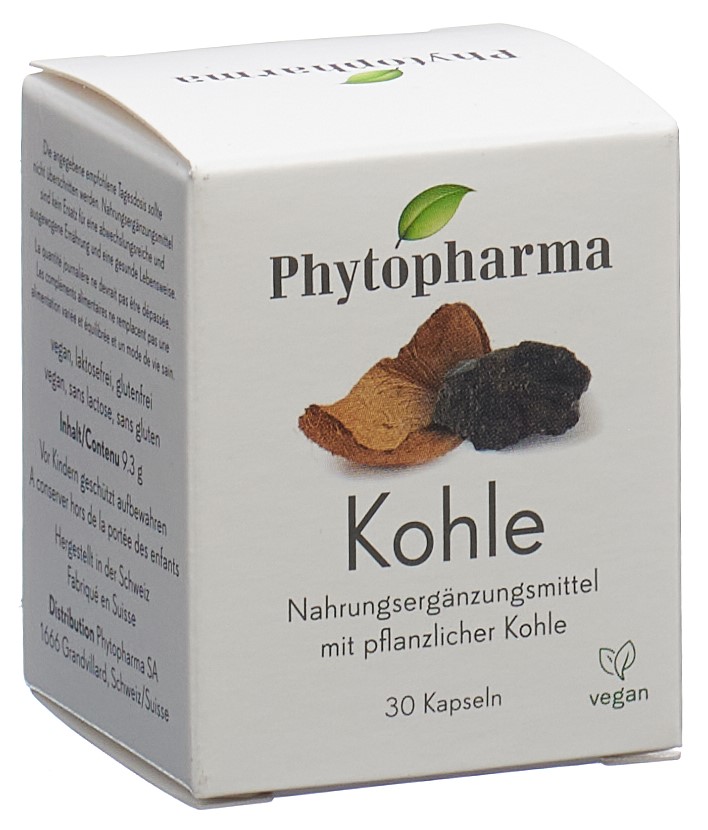 PHYTOPHARMA Kohle Kaps Ds 30 Stk