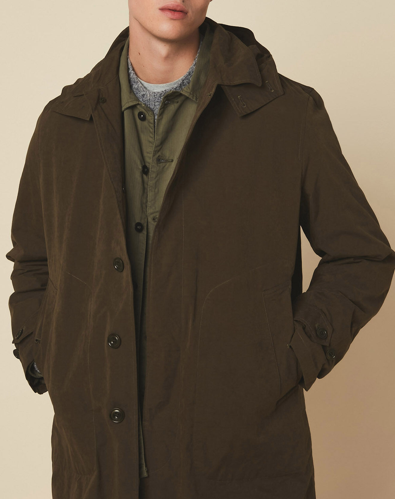 Hartford Parka légère Cleeve army