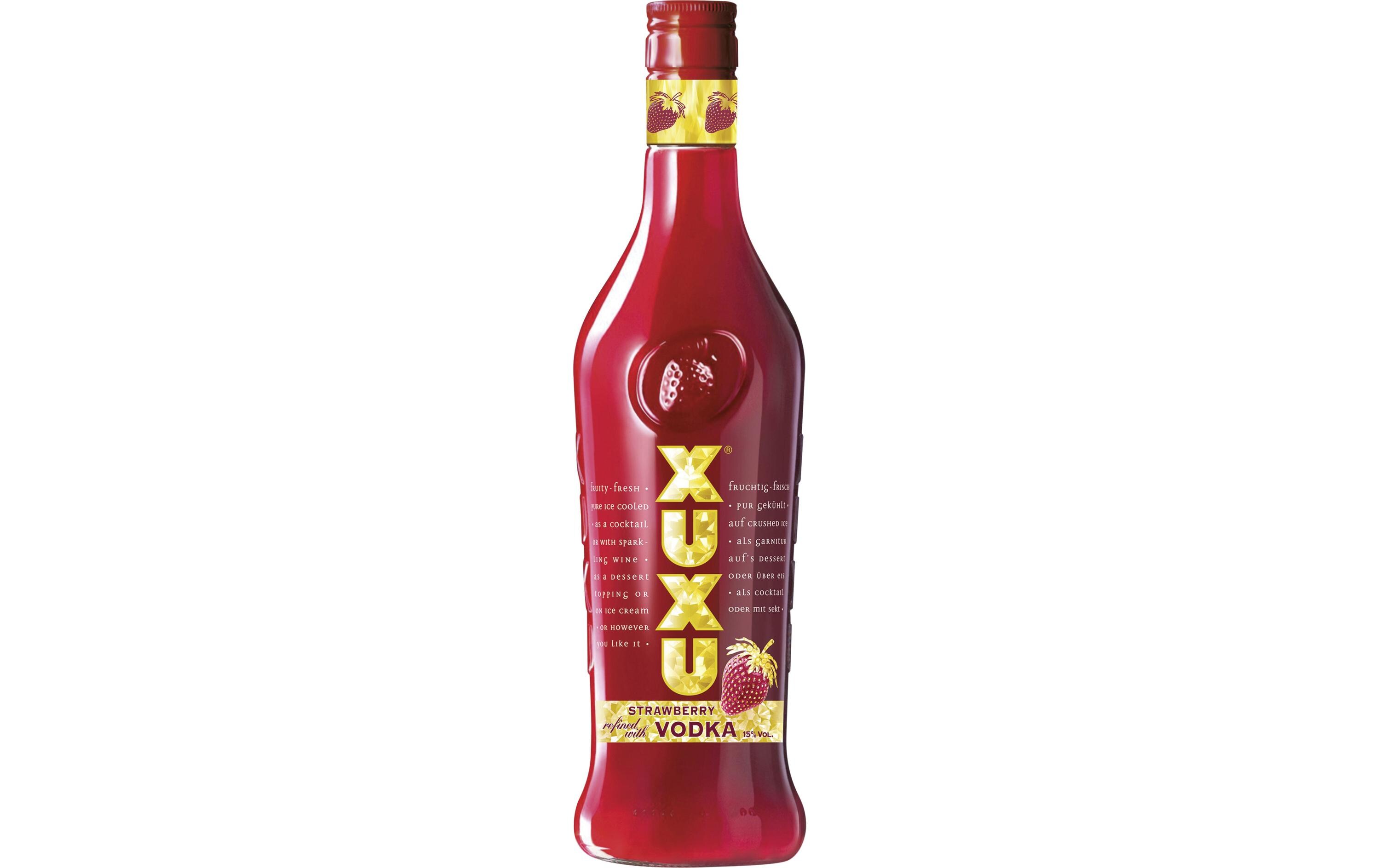 XUXU 0.7 lFrisch-fruchtiger Erdbeerlikör