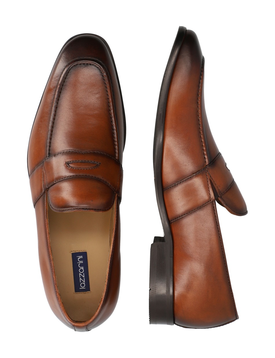 Glattleder Slipper