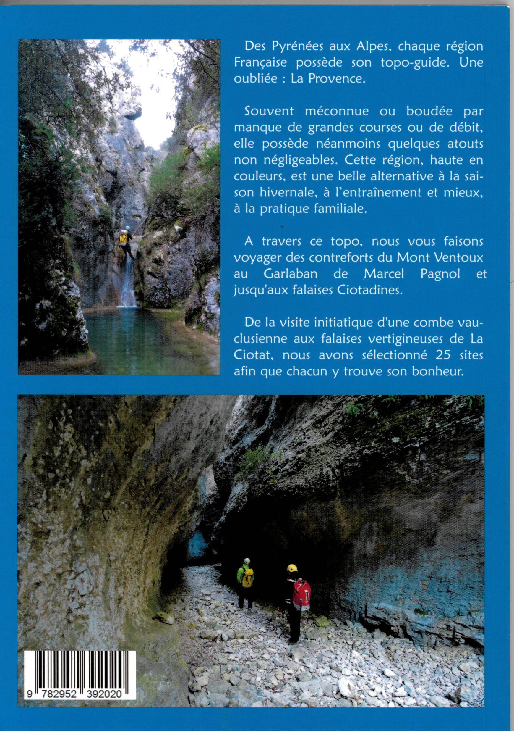 JOURDAN FRANCK - CANYONISME EN PROVENCE