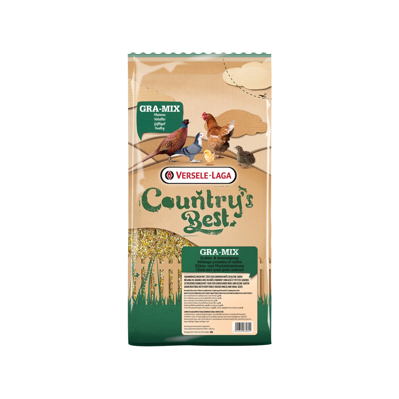 Versele-Laga Country's Best Gra-Mix Küken & Wachtel 20kg