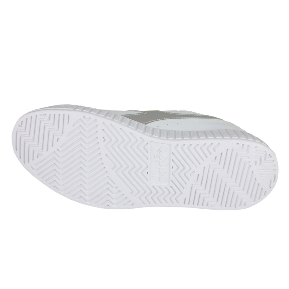 Zapatillas Diadora Game Step Shiny 101.174366 01 C6103 Branco/prata
