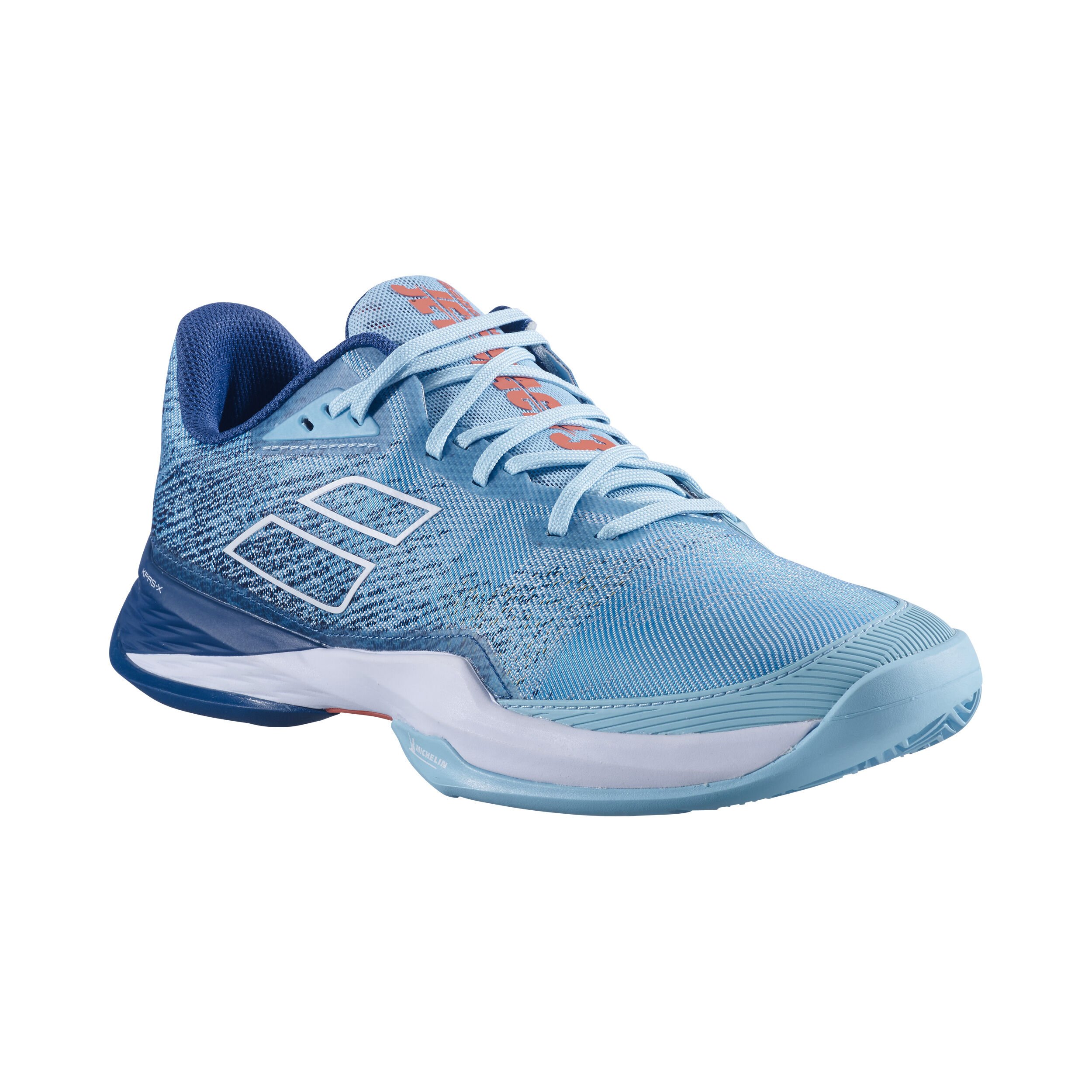 Babolat Jet Mach 3 Chaussure Terre Battue Hommes - Bleu Clair , Bleu