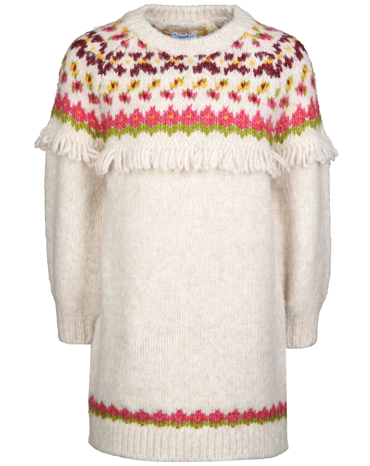 Strickkleid ETHNO in sand