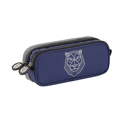 Trousse rectangulaire Origami Lion - 2 compartiments - Viquel