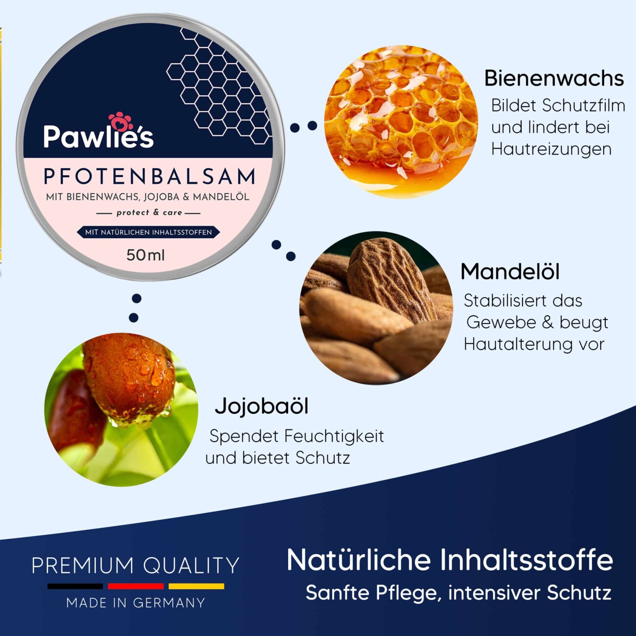 Pawlie's Pawlie’s Pfotenpflege Balsam 100ml