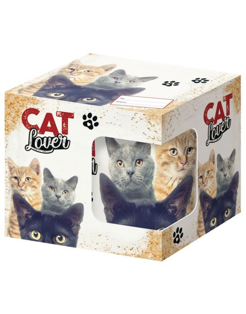 Plenty Gifts Mok Cat Lover - Cadeau - per stuk