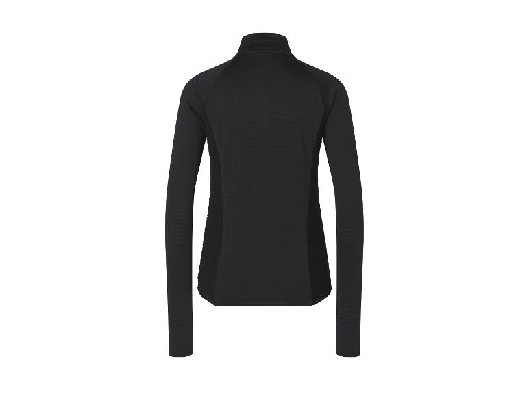 Dames sportshirt met fleecevoering