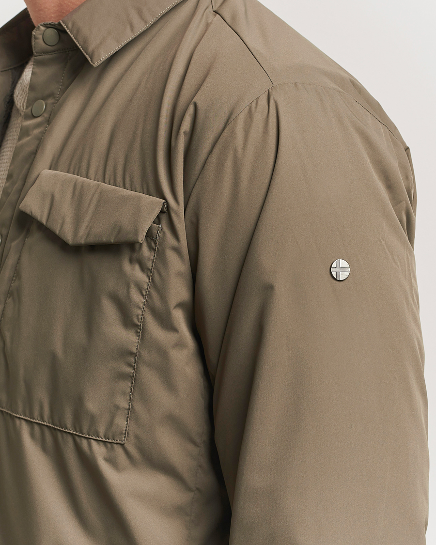 Scandinavian Edition Trip Water-Resistant Shirt Jacket Major Brown