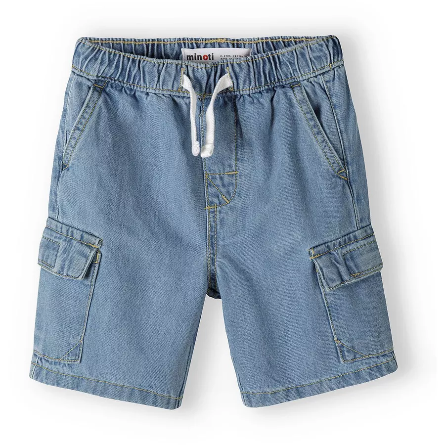 MINOTI Jeansshorts Denim-Hellblau
