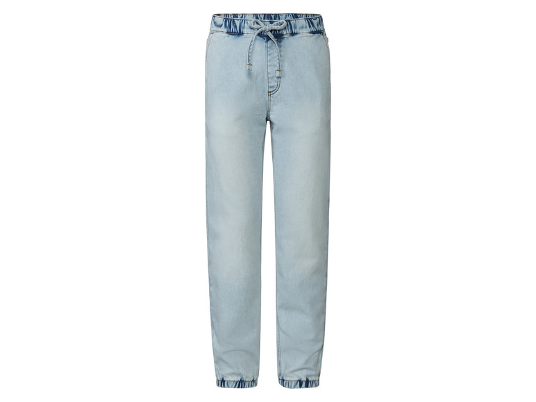 Dames denim joggingbroek