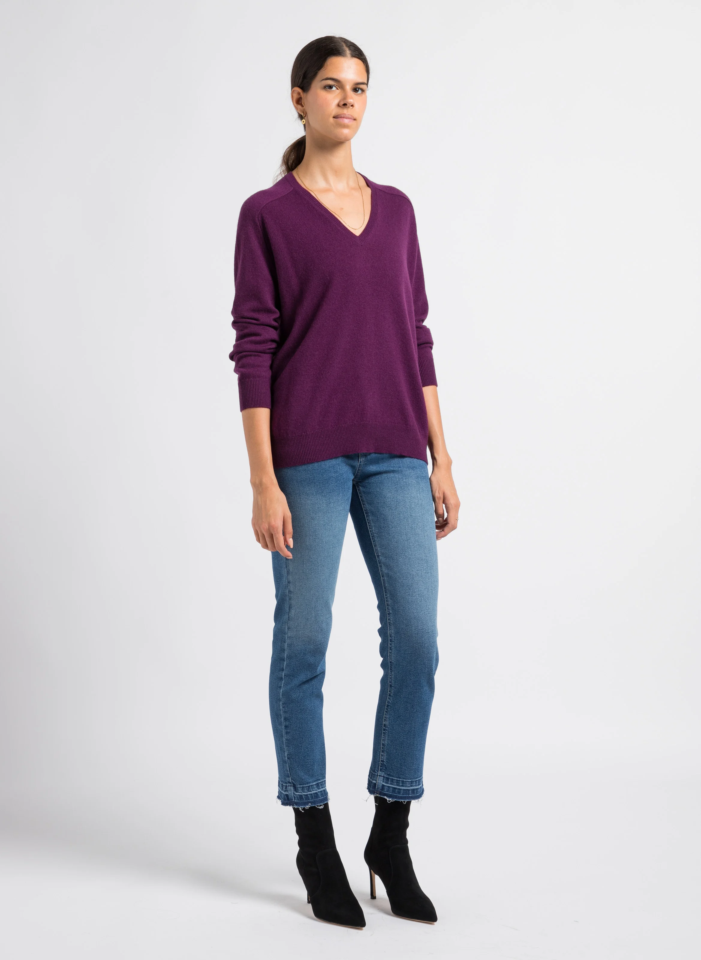 OPHELIA - Bottines en cuir| Noir