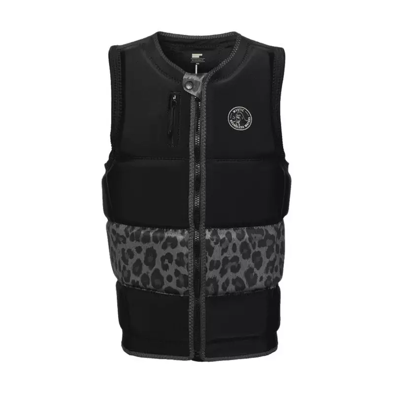 Gilet impact MYSTIC Zuupack Frontzip Wake Black/ Grey
